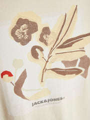 Jack & Jones Almeria Big Logo Tee White