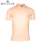 Baileys Stripe Collar Pink Polo Shirt Pink