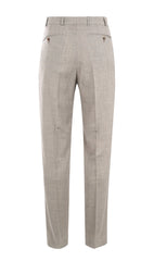 Bruhl Robert Light Grey Stretch Trousers Grey