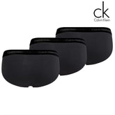 Calvin Klein 3-Pack Black/Black Briefs Black