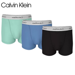 Calvin Klein 3-Pack Trunk Blue Mix Blue