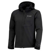 Columbia Cascade Black Softshell Jacket Black