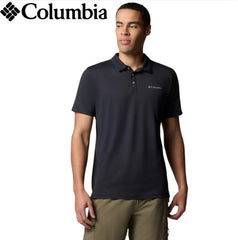 Columbia Tech Trail Utility Polo Shirt Black