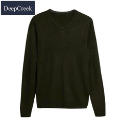 D.C.R.K X-Tall Green V-Neck Knit Green
