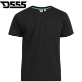 Duke Premium Weight Combed Cotton Tee Black