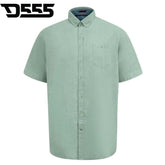 Duke Falmouth Linen Mix Mint Shirt Green