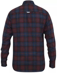 Duke Thornwood Red Flannel Check Shirt Red