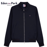 Eden Park Collared Harrington Jacket Navy