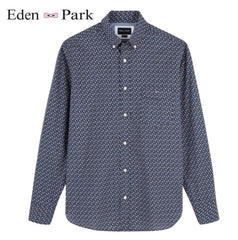 Eden Park Floral Print Navy Shirt Navy