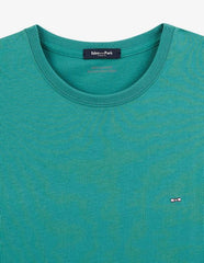 Eden Park Classic Round Neck Green Tee Green