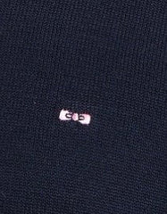 Eden Park Crew Neck Cotton Navy Knit Navy
