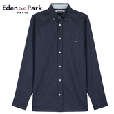 Eden Park Microprint Navy Shirt Navy