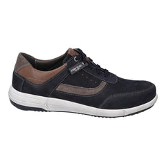 Josef Seibel Nubuk Indigo Shoes Navy