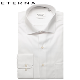 Eterna Classic White Twill Shirt White
