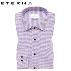 Eterna Rose Structured Shirt Purple