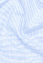 Eterna X-Tall Asymmetric Sky Blue Check Blue