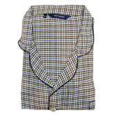 Gilt Edge Brown Button Pyjama Set Brown