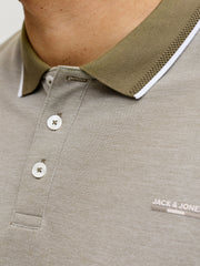 Jack & Jones Alves Olive Polo Shirt Green