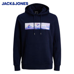 Jack & Jones Anniv Navy Sweat Hoodie Navy