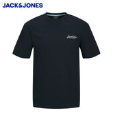 Jack & Jones Beau Navy Round Neck Tee Navy