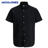 Jack & Jones Breeze Linen Black Shirt Black