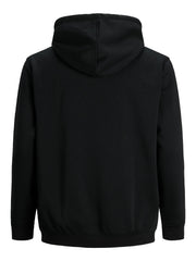Jack & Jones Brink Plain Black Hoodie Black