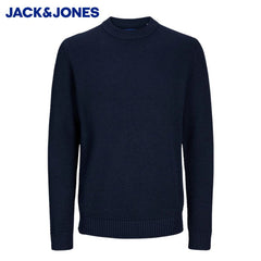 Jack & Jones Eaton Crew Neck Navy Knit Navy