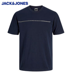 Jack & Jones Fusion Logo Navy T-Shirt Navy