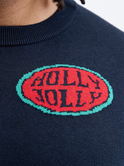 Jack & Jones Holly Christmas Knit Navy