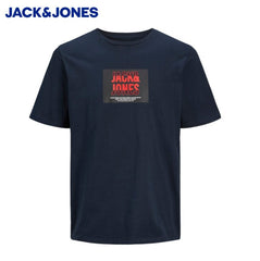 Jack & Jones Hudson Logo T-Shirt Navy