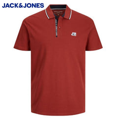 Jack & Jones Logan Rosewood Polo Shirt Red