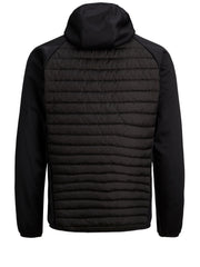 Jack & Jones Multi Quilted Black Jacket Black
