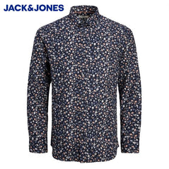 Jack & Jones Nordic Print Navy Shirt Navy