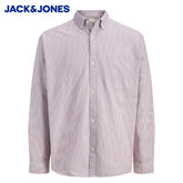 Jack & Jones Oxford Cabernet Stripe Wine