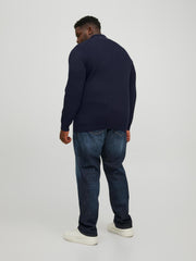 Jack & Jones Perfect Navy Zip Cardigan Navy
