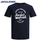 Jack & Jones Rafa Navy Crew Neck Tee Navy
