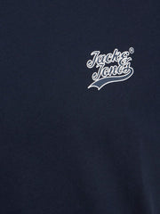 Jack & Jones Trevor Chest Logo Tee Navy