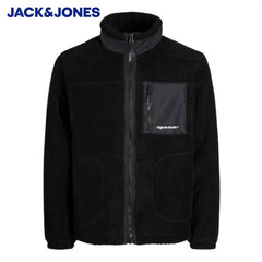 Jack & Jones Vester Teddy Black Fleece Black