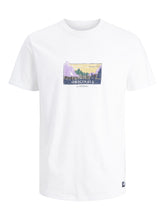 Jack & Jones Woodland Graphic White Tee White