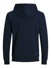 Jack & Jones Full Zip Navy Sweat Hoody Navy