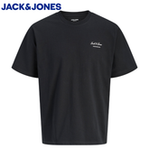 Jack & Jones Archive Black & White Tee Black