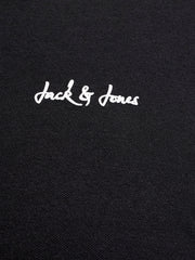 Jack & Jones Blaze Black Polo Shirt Black