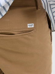 Jack & Jones Dave Stretch Beige Chinos Brown
