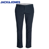 Jack & Jones Dave Navy Stretch Chinos Navy