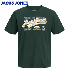 Jack & Jones E-Logo Scarab T-Shirt Green