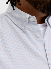 Jack & Jones Oxford Blue Stripe Shirt Blue