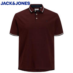 Jack & Jones Paulos Fired Brick Polo Red
