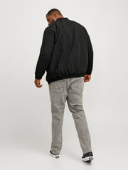 Jack & Jones Rush Black Bomber Jacket Black