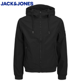 Jack & Jones Softshell Hooded Jacket Black