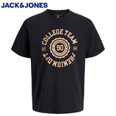 Jack & Jones Zander Logo Navy T-Shirt Navy